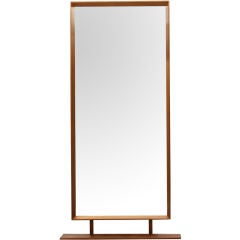Entry Way Mirror with Built-In Shelf by Pedersen & Hansen