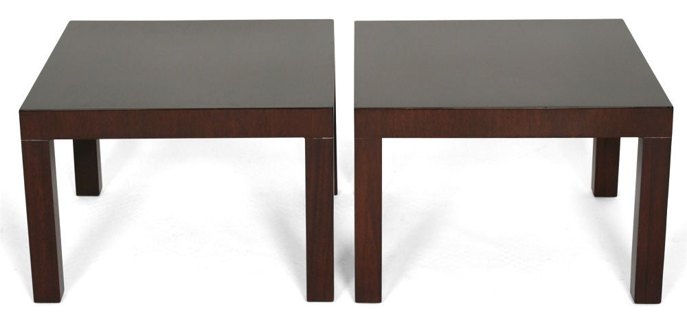 Set of Three Parsons Occasional Tables by T.H. Robsjohn-Gibbings In Good Condition For Sale In New York, NY