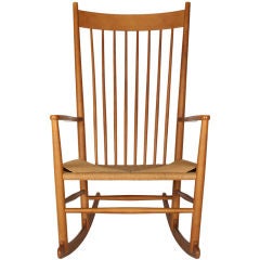 J-16 Rocking Chair by Hans Wegner for FDB Mobler 6