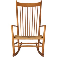J-16 Rocking Chair by Hans Wegner for FDB Møbler