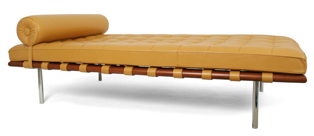 American Barcelona Daybed by Ludwig Mies van der Rohe for Knoll