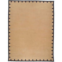 Contemporary Aubusson Weave Rug by Sacco Carpet