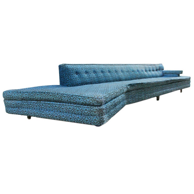 Long Flared Eldorado Sofa by Harvey Probber