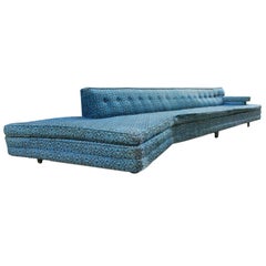 American Long Flared Eldorado Sofa by Harvey Probber