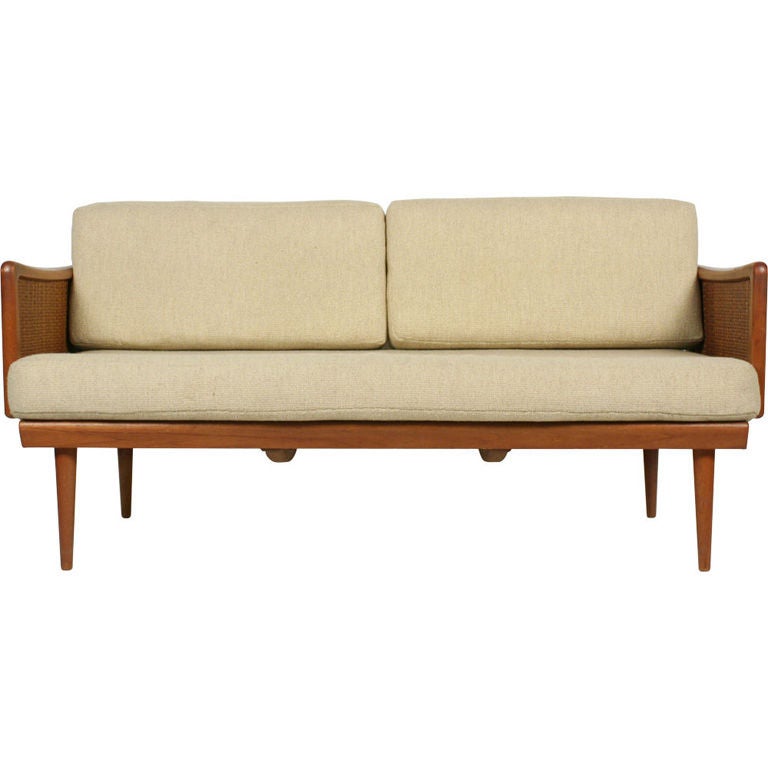 Convertible Settee Daybed by Peter Hvidt for France & Sons For Sale