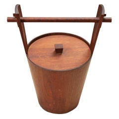 Teak Ice Bucket by Arni Form 2