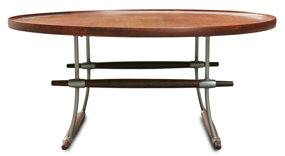 Danish Rosewood Cocktail Table by Jens Quistgaard for Richard Nissen In Excellent Condition For Sale In New York, NY