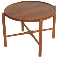 Danish Knock Down Occasional Table by Hans J. Wegner for Andreas Tuck