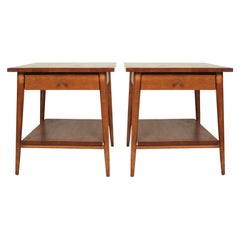 Pair of Planner Group Lamp Tables by Paul McCobb for Winchendon