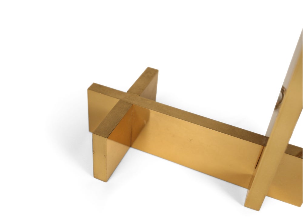 Polished Brass Cantilevered Desk Lamp by Casella 3