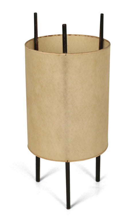 Mid-Century Modern American Mod. no. 9 'Cylinder' Table Lamps by Isamu Noguchi for Knoll Associates For Sale