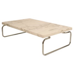 Monolithic Marble Cocktail Table by Michael McCarthy for Cassina 1