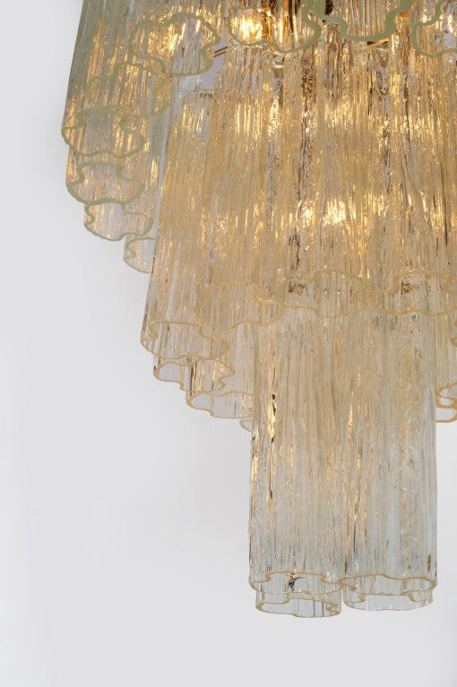 tronchi murano glass chandelier