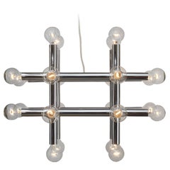 Space Age Chandelier by Trix and Robert Haussmann for Swiss Lamps International