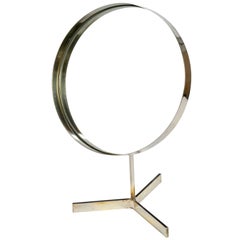 English Minimalist Tripod Vanity Mirror by Robert Welch for Durlston Designs Ltd