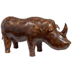 Rhino en cuir cousu à la main par Omersa