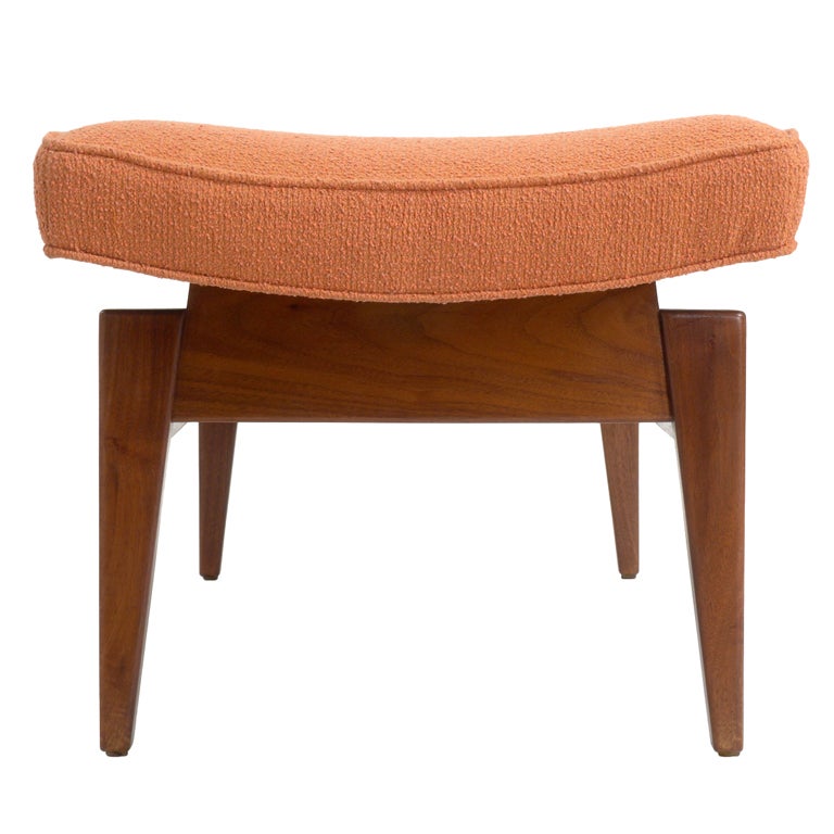 Six Foot Long Floating Upholstered Bench By Jens Risom For Sale At