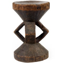 Antique Carved African Tonga 'Chigaro' Stool