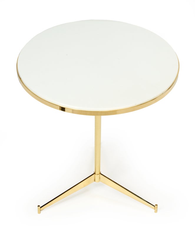 American Pair of Tripod Cigarette Tables by Paul McCobb for Directional