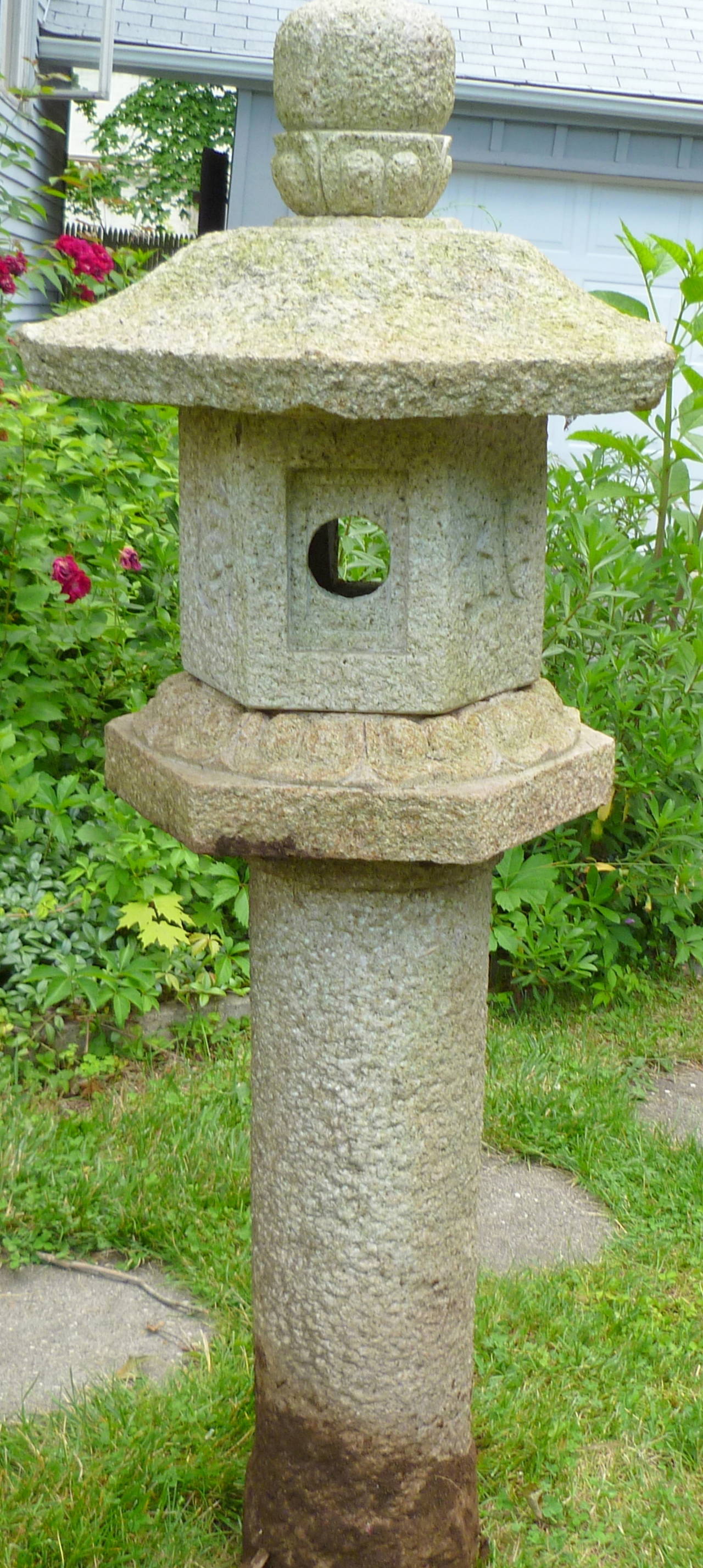 Japanese Granite Garden Stone Lantern, 15
