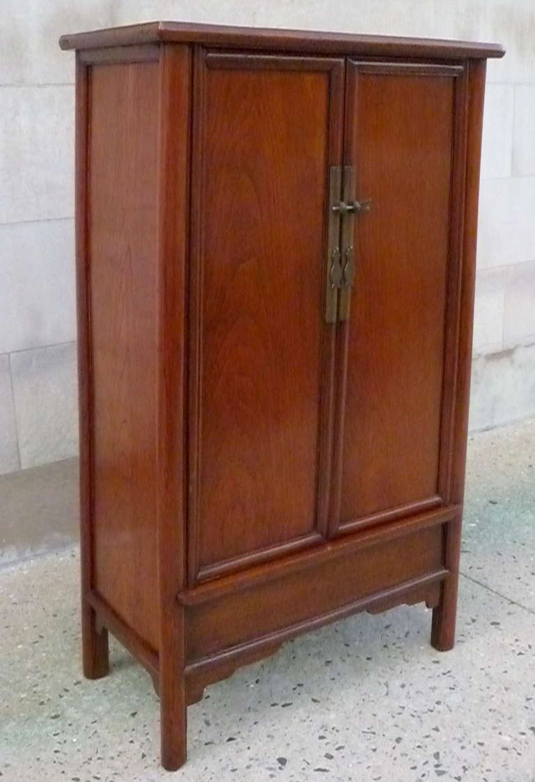 Lucidato Armadietto per studiosi in legno Ju Mu di pregio in vendita
