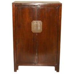 Fine Ju Mu Wood Cabinet