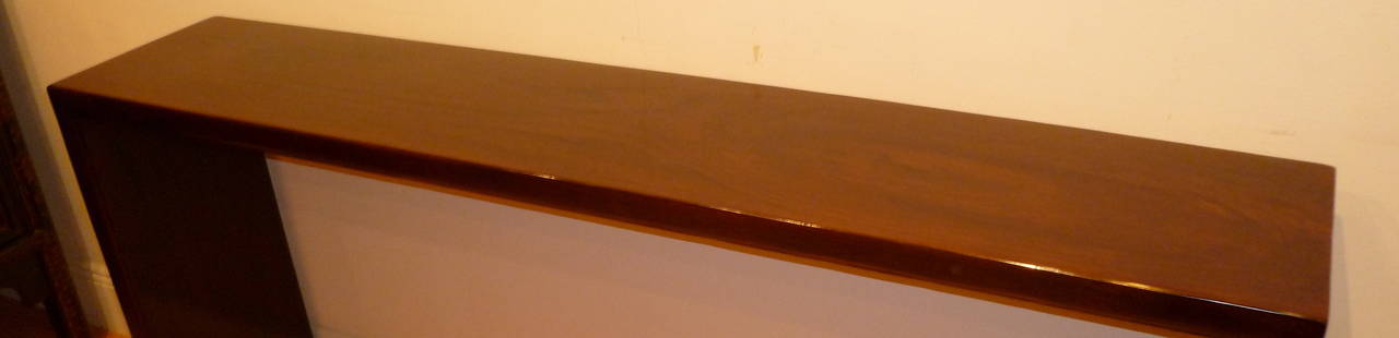 Simple and Elegant Ju Mu Wood Console Table 2