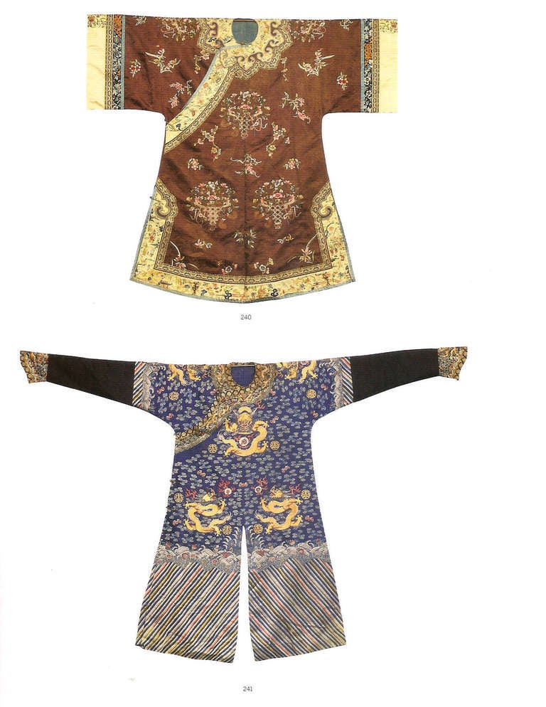 Fine Chinese Qing Dynasty Aristocrat Lady Robe 2