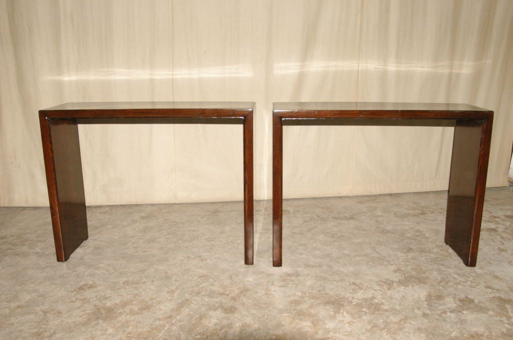 Pair of Console Tables at 1stDibs