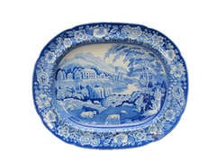 Antique English platter