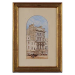 Antique Building Facade