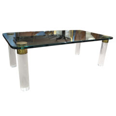Glass Top Coffee Table