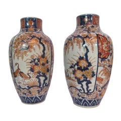 Pair Of Imari Vases