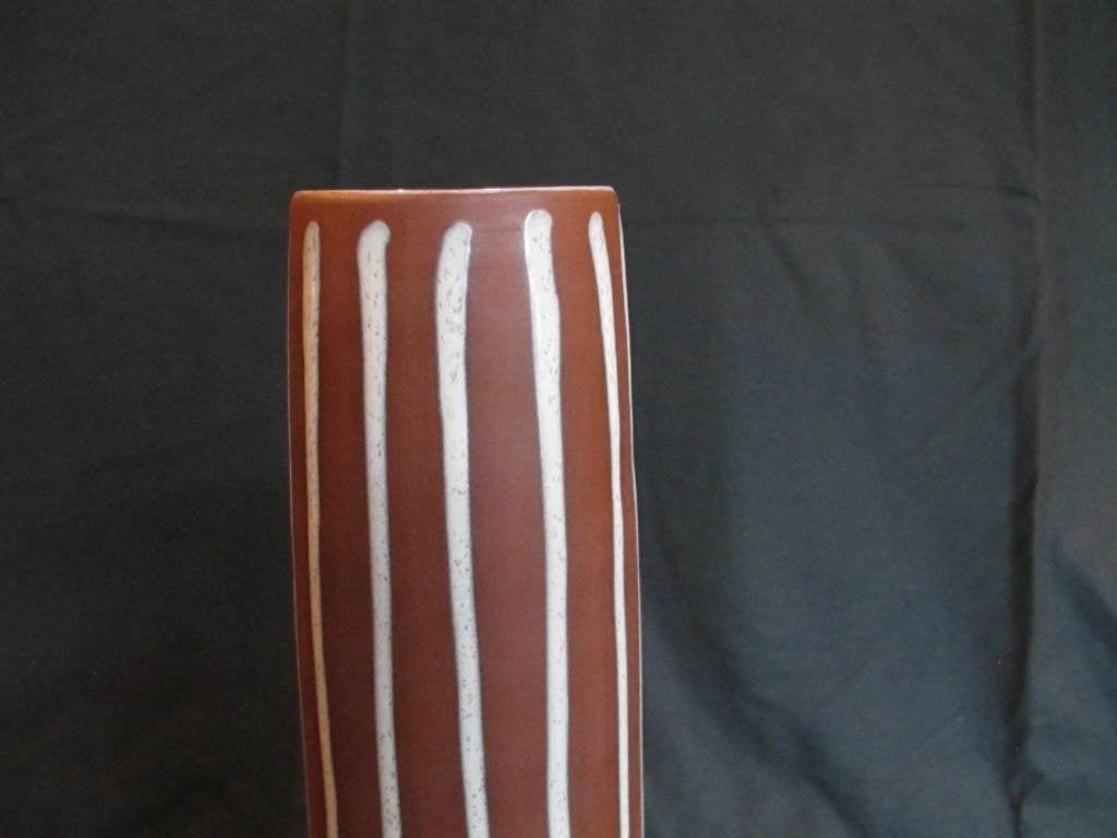 20th Century French Pottery Vase