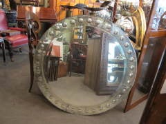 Pair Of Large Circular Mirror