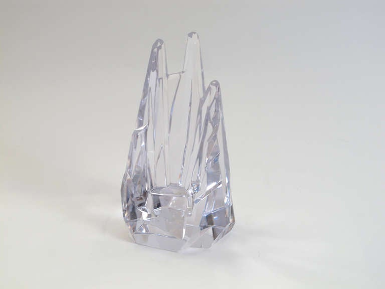Sevres crystal sculpture