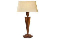 Vintage Folk art table lamp