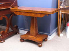 Antique English card table 50% off