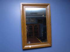 Faux bois mirror Faux bois mirror