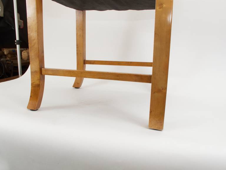 Maple Set of Twelve Swedish Dining Chairs