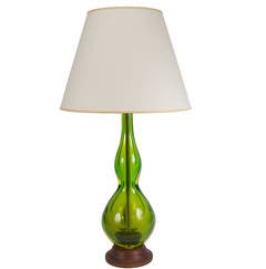 Italian glass lamp