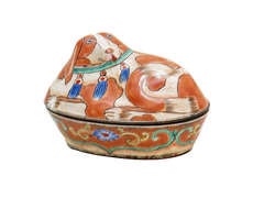 French enamel lidded box