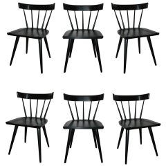 Paul McCobb Planner Group Set of 6 Dining Chairs