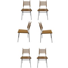 Paul McCobb Set of 6 Shovel Chairs