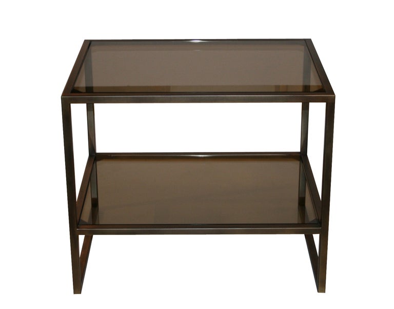 Winch Glass Top Table