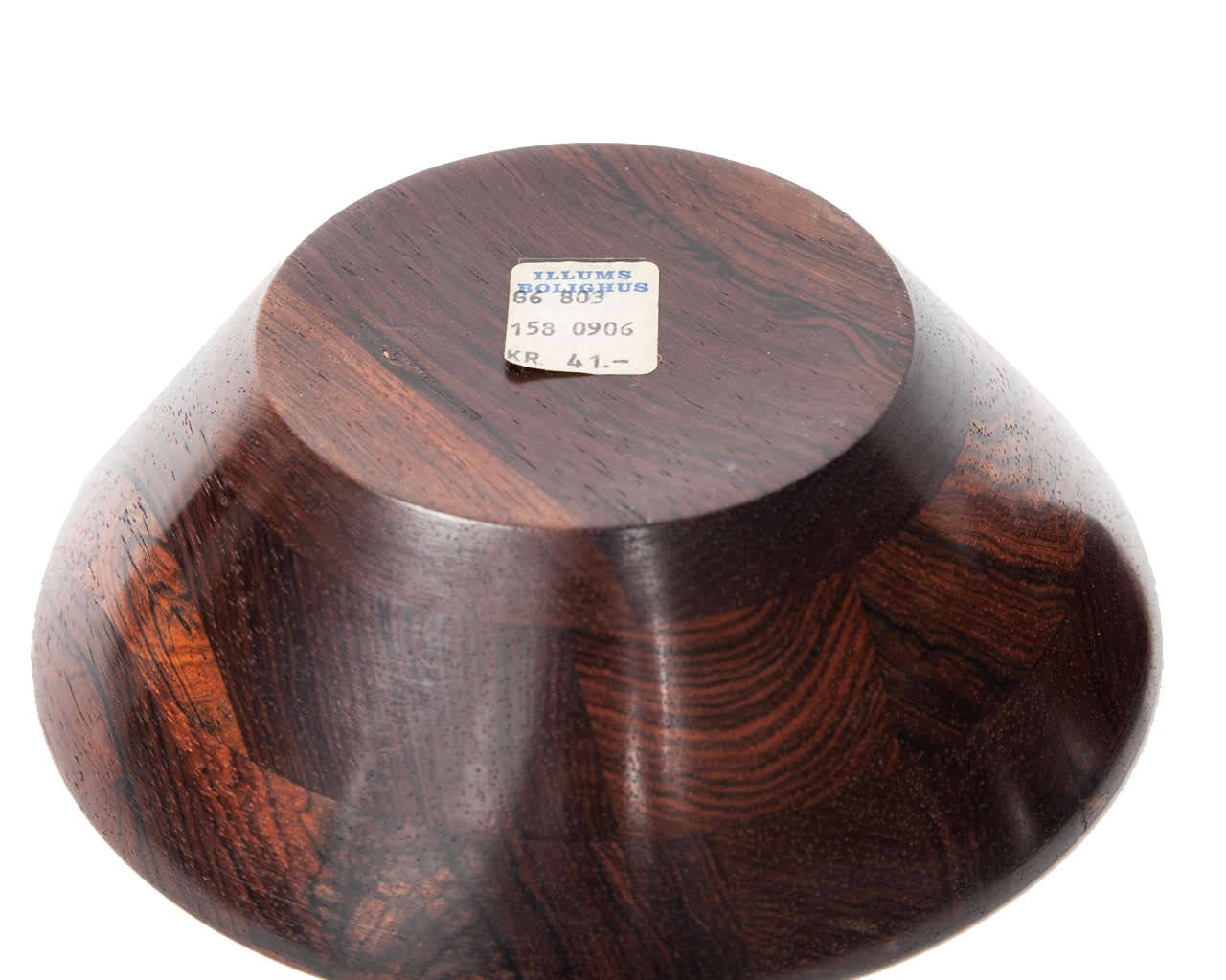 Trio of Danish Rosewood Bowls by Laurids Lonborg for Illums Bolighus 1