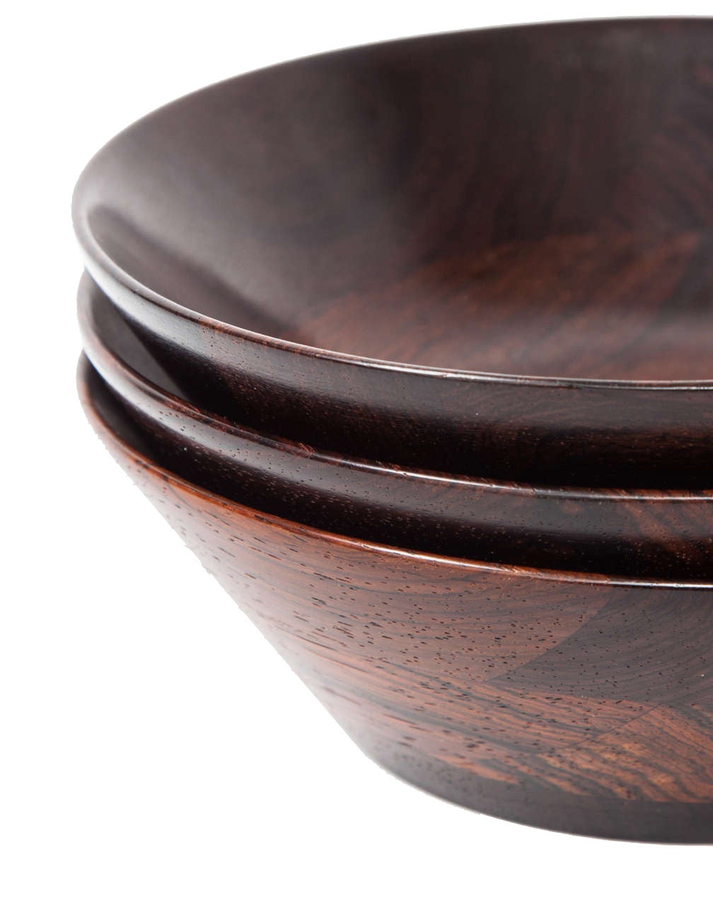 Trio of Danish Rosewood Bowls by Laurids Lonborg for Illums Bolighus 3