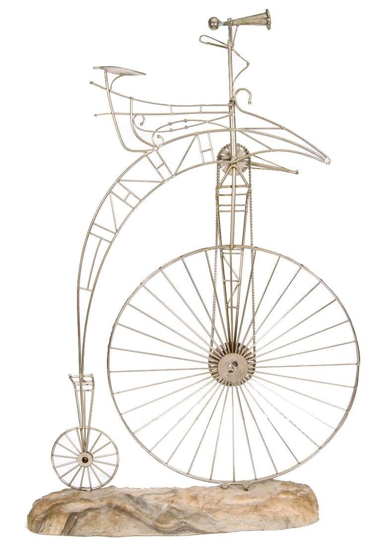 Penny Farthing Bicycle Sculpture 1