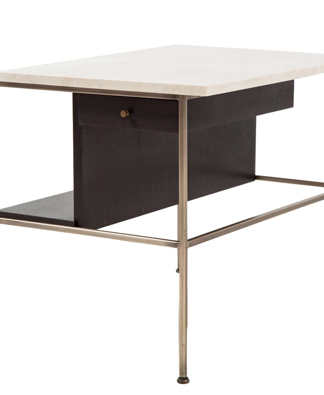 Paul McCobb 8702 Travertine-Top Tables for Directional In Excellent Condition In New York, NY