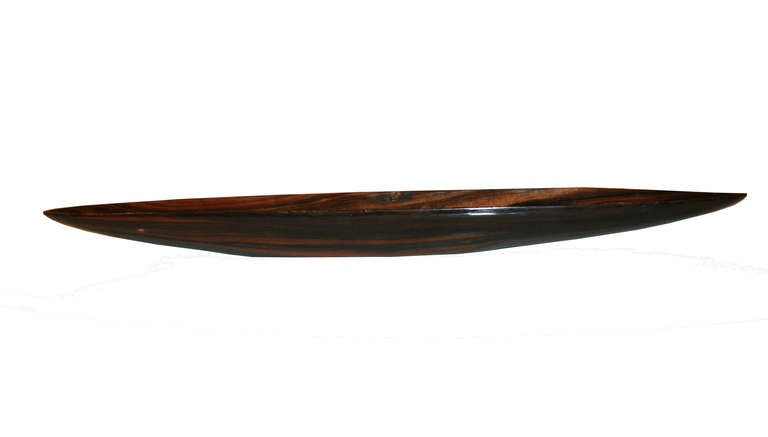 Late 20th Century Mid-Century Rosewood Tray